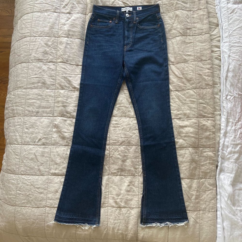 RE/DONE denim flare jeans | Sz 26